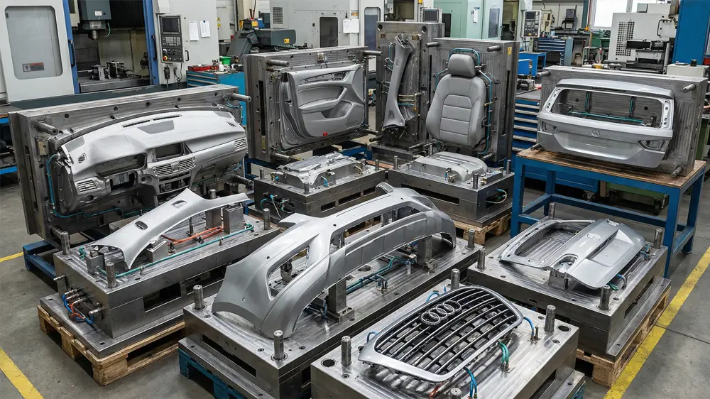 قالب های تزریق داخلی و خارجی خودرو