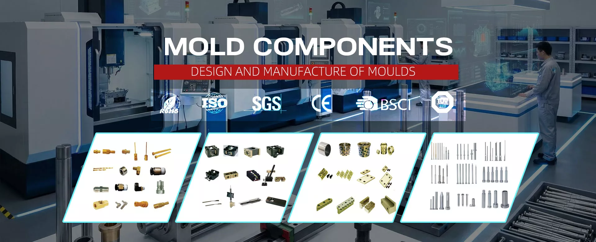 پایه های قالب دقیق استاندارد سفارشی