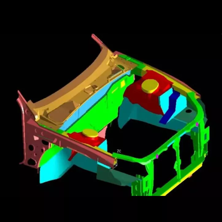 قالب های مهر زنی مجموعه محفظه موتور خودرو