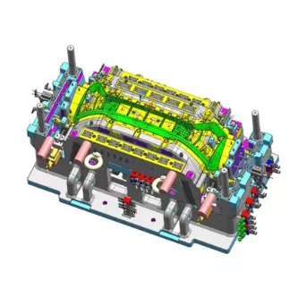 قالب تزریق بدنه سپر جلو خودرو