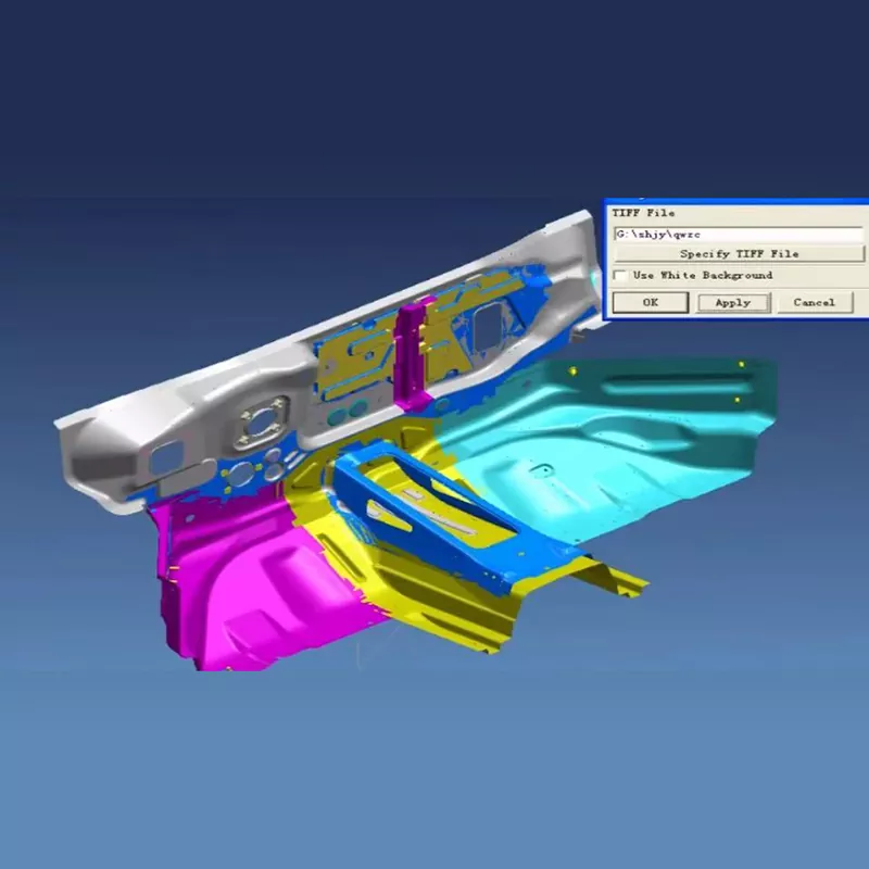قالب های مهر زنی مونتاژ پانل جلوی خودرو