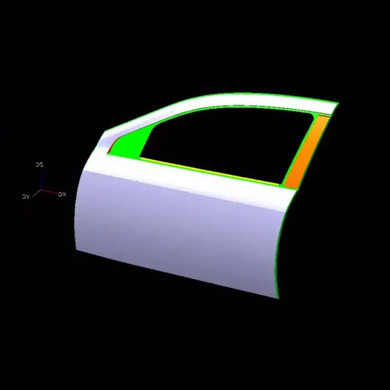 قالب مهر زنی پانل بیرونی درب جلو چپ خودرو