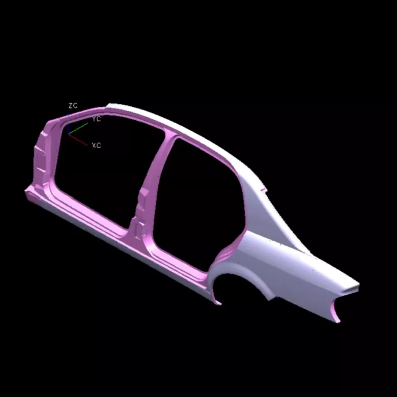 قالب مهر زنی پانل سمت راست خودرو