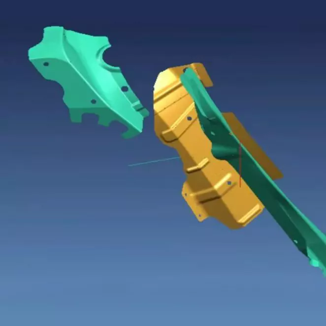 قالب های مهر زنی صفحه تقویت کننده کوچک خودرو