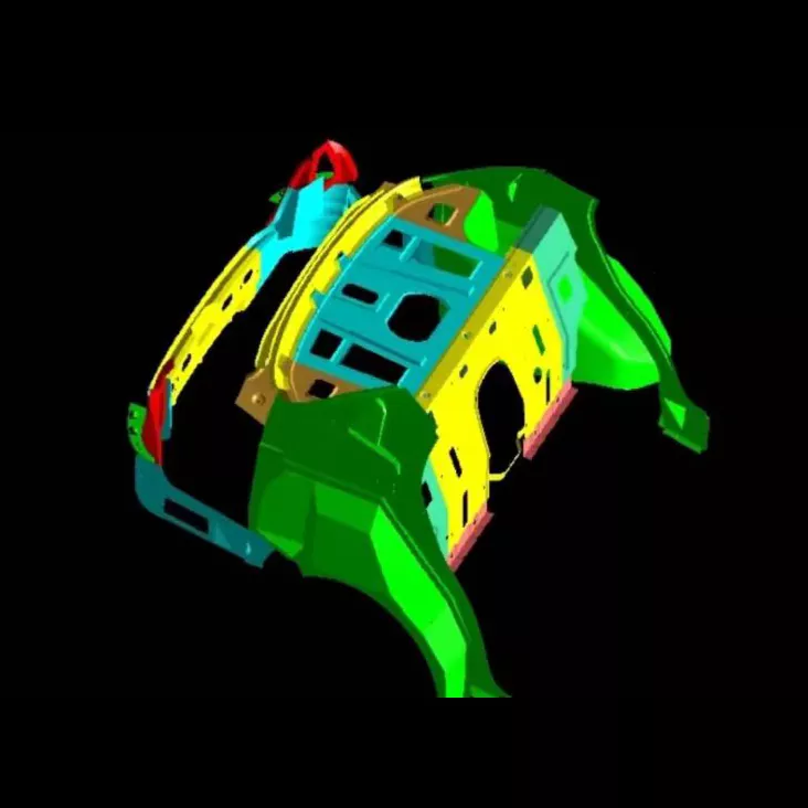 قالب های مهر زنی مونتاژ صندوق عقب خودرو